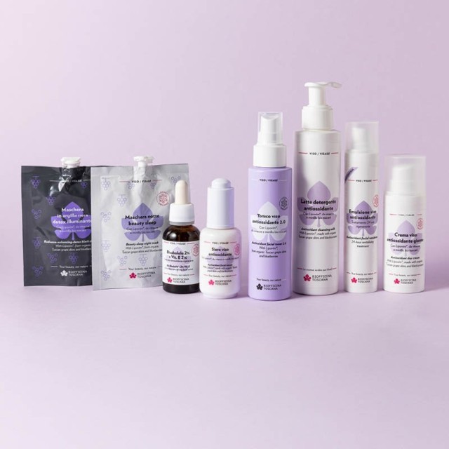 Emulsione viso antiossidante