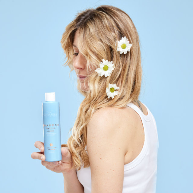 Shampoo lenitivo cute sensibile alla lavanda