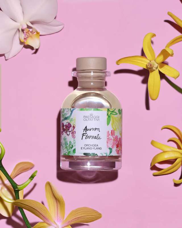 Diffusore d'Ambiente con Bastoncini Aurora Floreale Domea