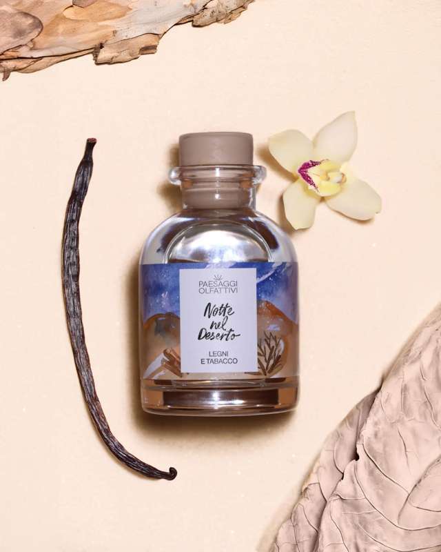 Diffusore d'Ambiente con Bastoncini Notte nel Deserto Domea