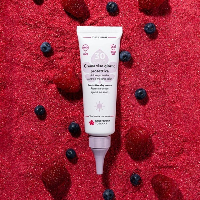 Crema Viso Giorno Protettiva SPF30 Biofficina Toscana