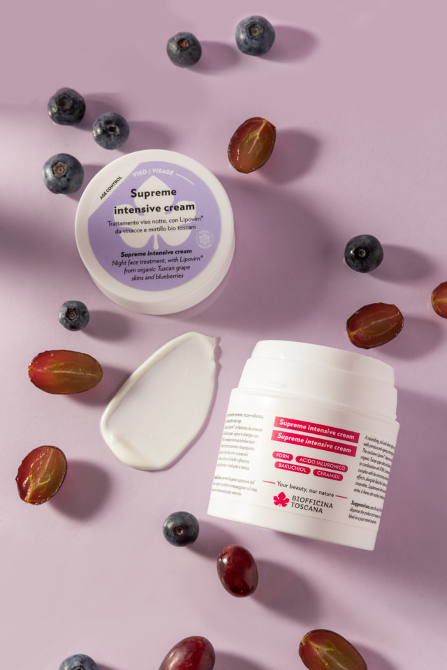 Supreme Intensive Cream Biofficina Toscana - Crema Notte Intensiva