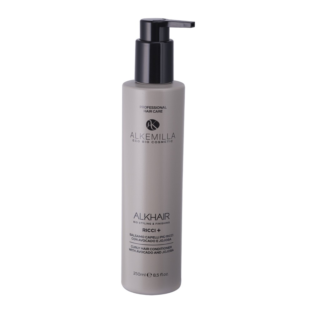 Balsamo Capelli Ricci + con Avocado e Jojoba Alkemilla