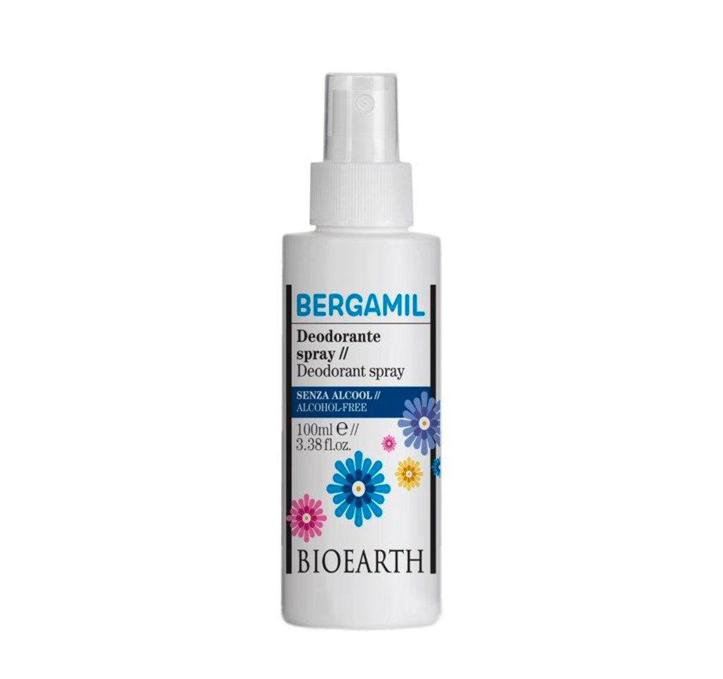 Deodorante Naturale Spray Bergamil Bioearth
