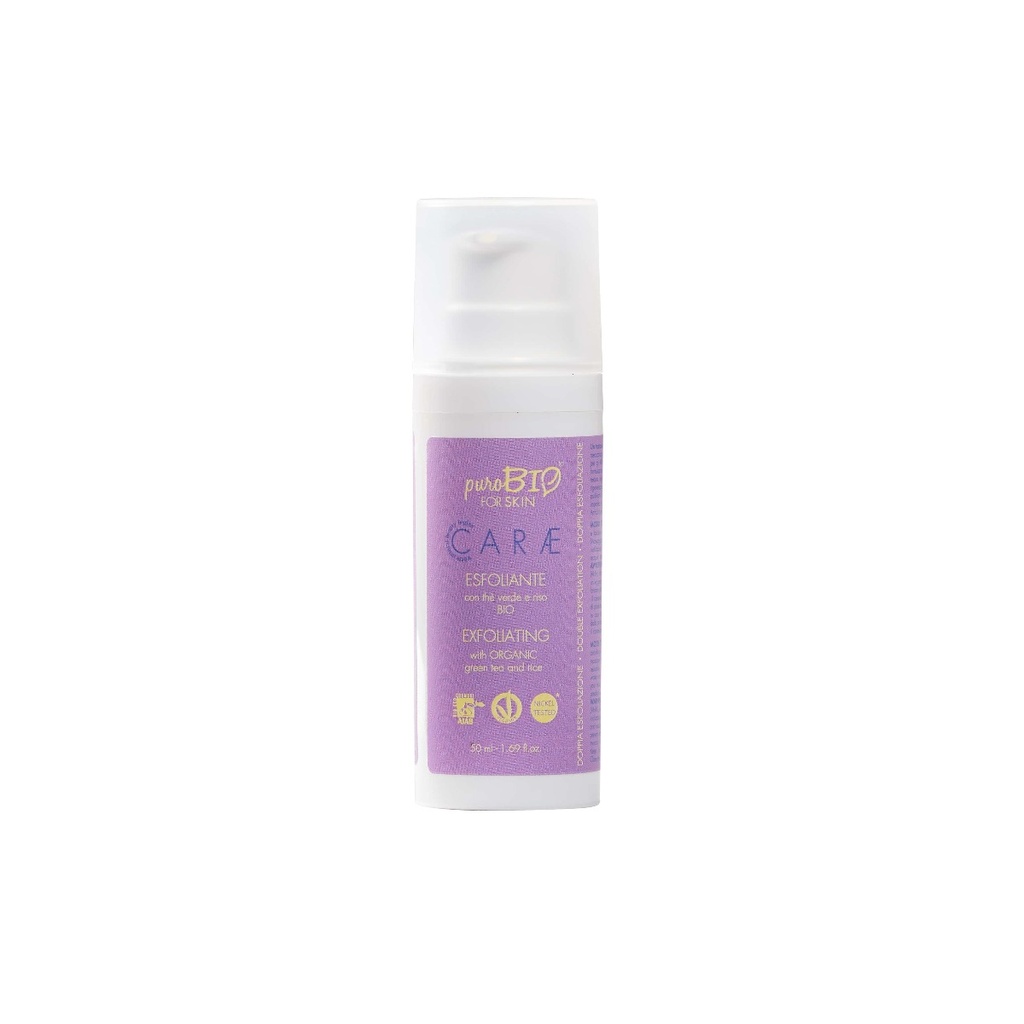 Esfoliante con the verde e riso