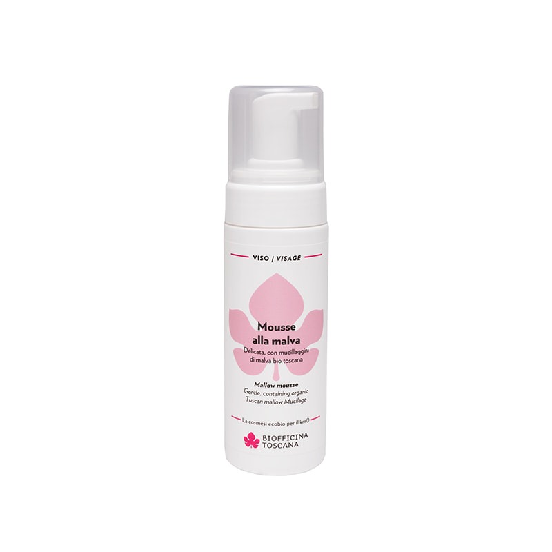 Mousse Detergente Alla Malva Biofficina Toscana