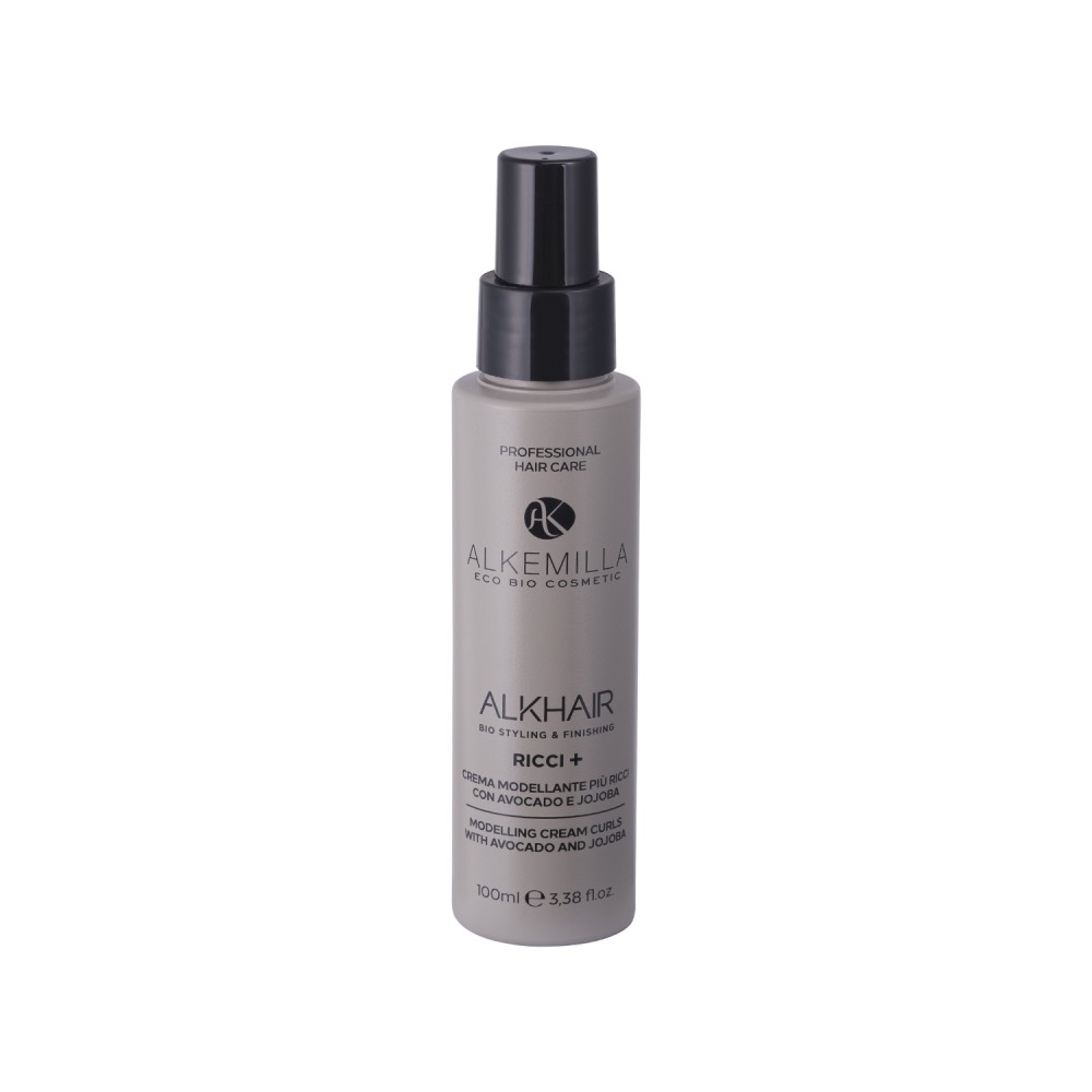 Crema Modellante Capelli Ricci + con Avocado e Jojoba Alkemilla