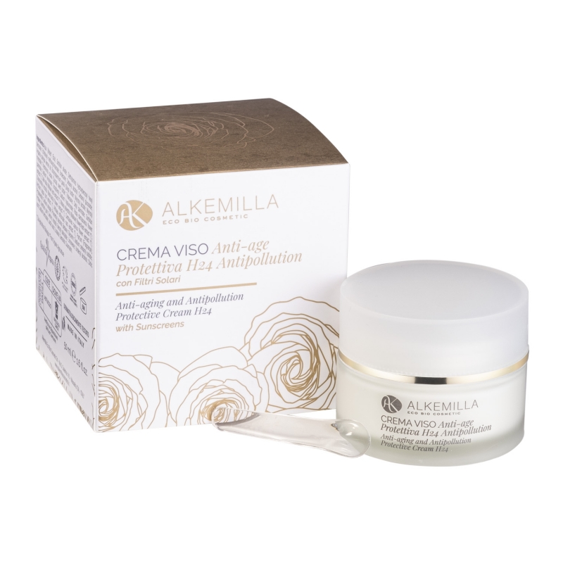 Crema viso Anti-age protettiva H24 antipollution