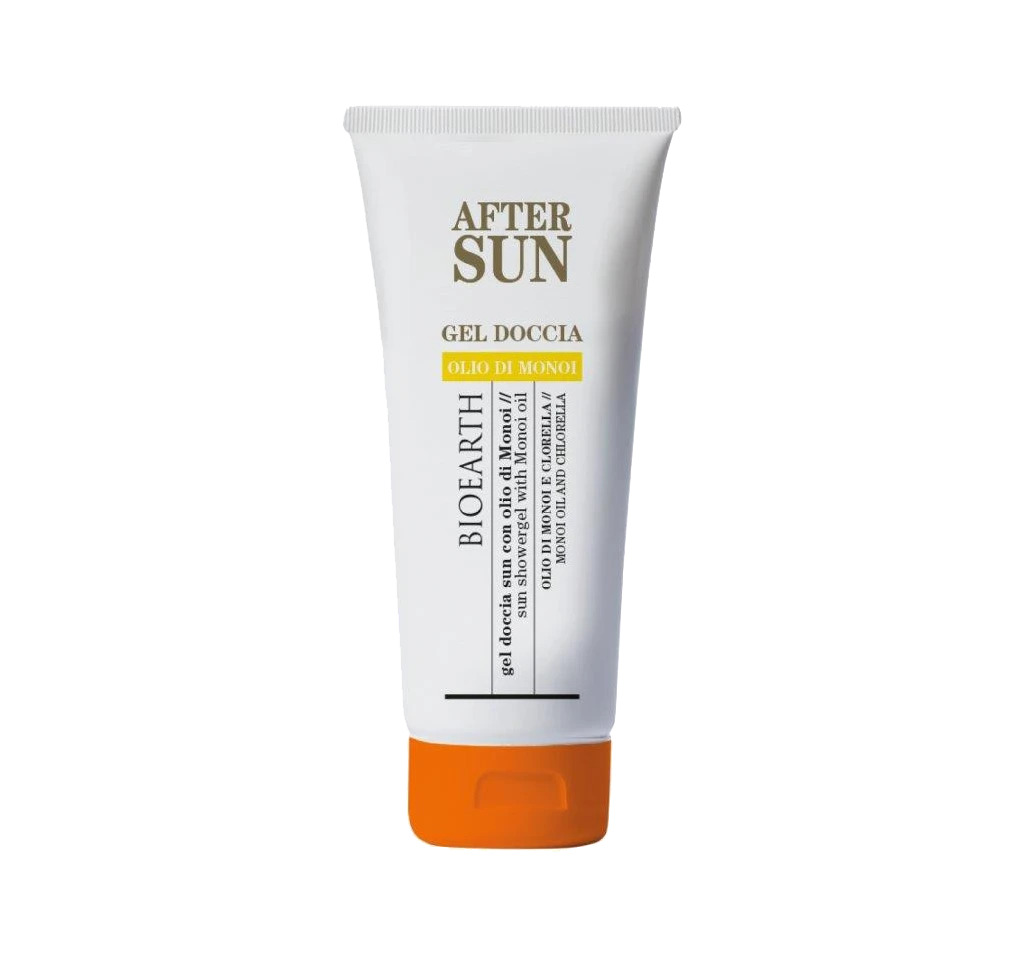 Gel doccia solare con olio di monoi