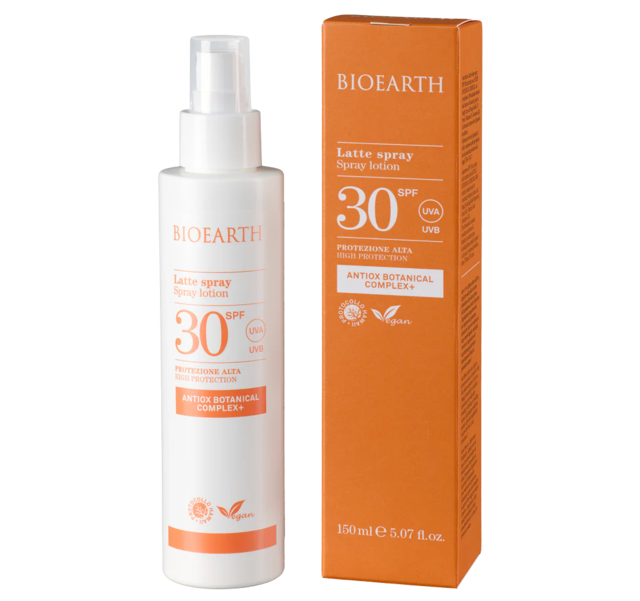 Latte Solare Spray SPF30 Bioearth