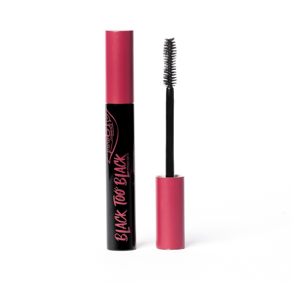 Mascara Black Too Black Volumizzante Purobio