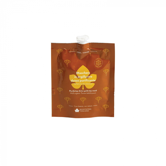 Maschera in Argilla Oro Detox-Purificante Biofficina Toscana