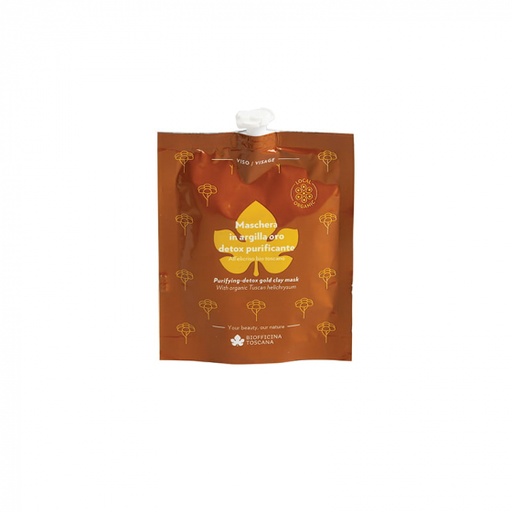 [8003140491037] Maschera in Argilla Oro Detox-Purificante Biofficina Toscana
