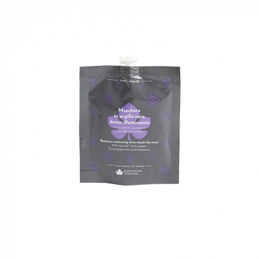 [8003140492089] Maschera in Argilla Nera Detox-Illuminante Biofficina Toscana