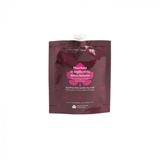 [8003140491013] Maschera in Argilla Viola Detox-Lenitiva Biofficina Toscana