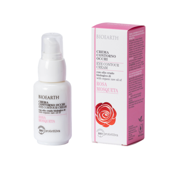 Crema Contorno Occhi alla Rosa Mosqueta Bioearth