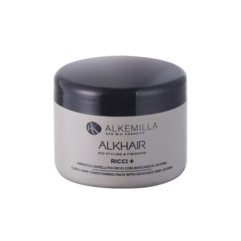 Impacco capelli ricci + con avocado e jojoba