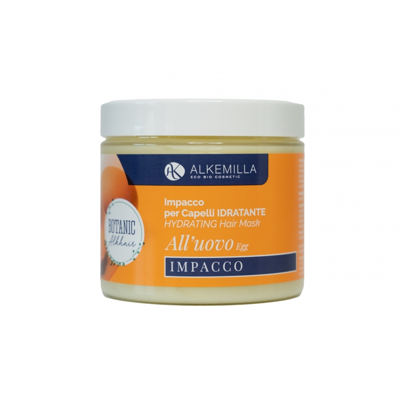 Impacco per capelli idratante all'uovo