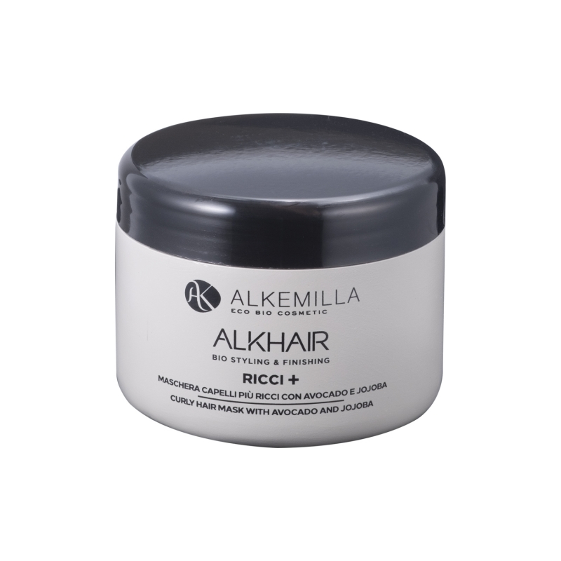 Maschera Capelli Ricci + con Avocado e Jojoba Alkemilla