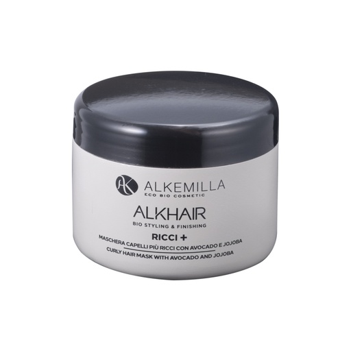 [8051414386435] Maschera Capelli Ricci + con Avocado e Jojoba Alkemilla