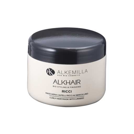 [8051414386374] Maschera Capelli Ricci ai Semi di Lino Alkemilla