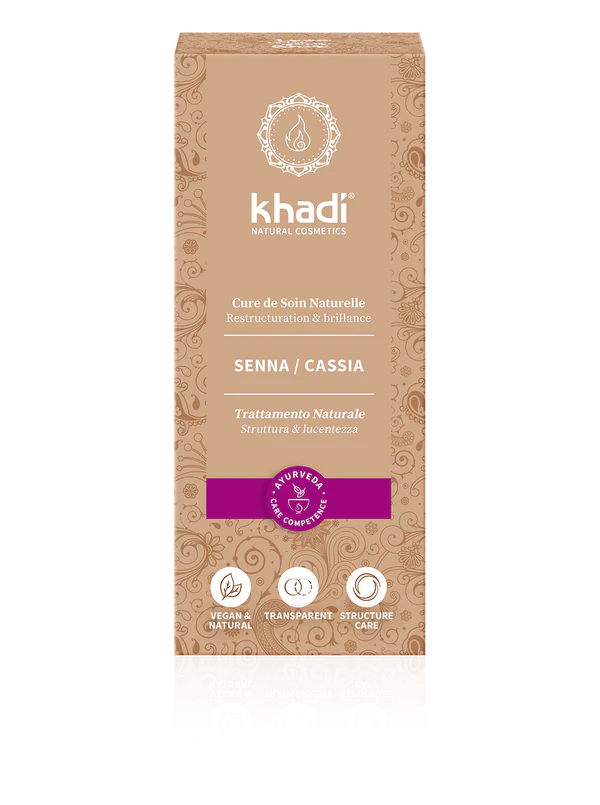 Tinta Naturale per Capelli Neutro Senna/Cassia Khadi