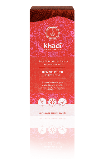[4260378040107] Tinta Naturale per Capelli Henné Puro Khadi