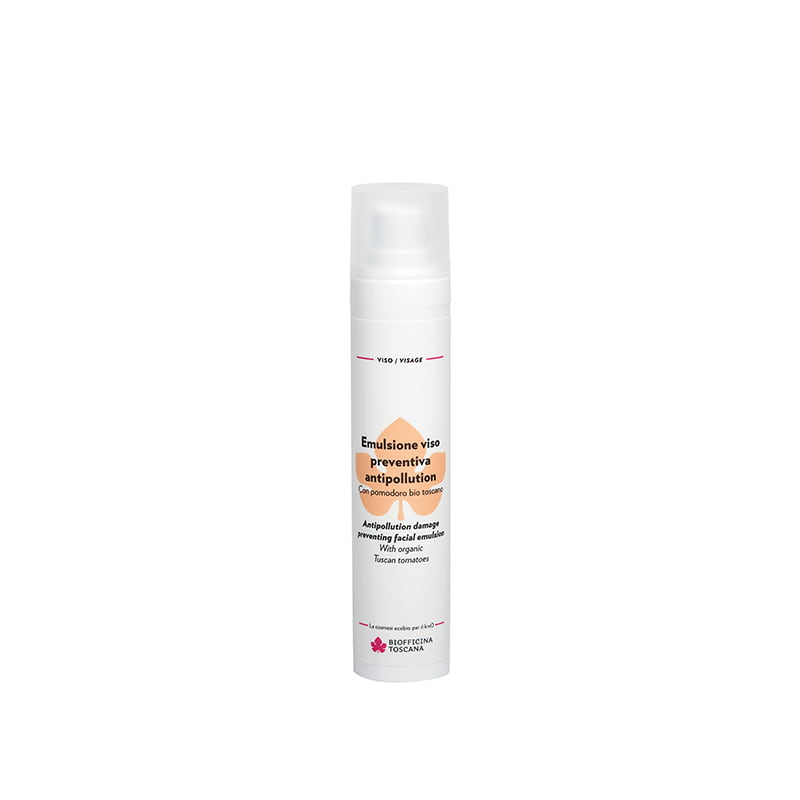 Emulsione viso preventiva antipollution