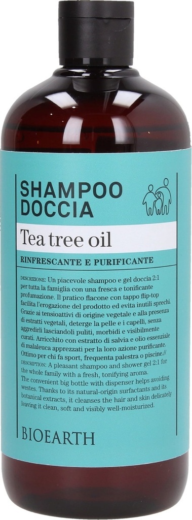 Shampoo Doccia Tea Tree Oil Bioearth