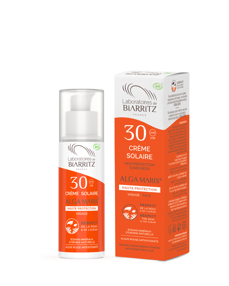 Crema Solare Viso Bio SPF 30 Laboratoires de Biarritz