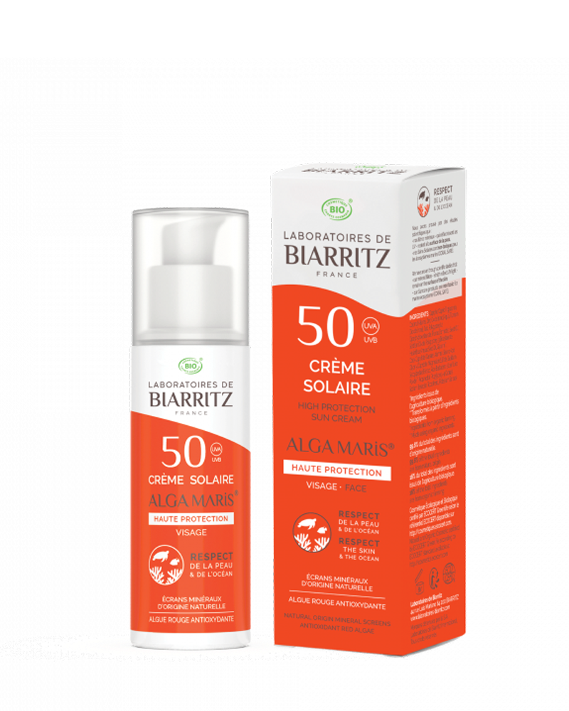 Crema Solare Viso Bio SPF 50 Laboratoires de Biarritz