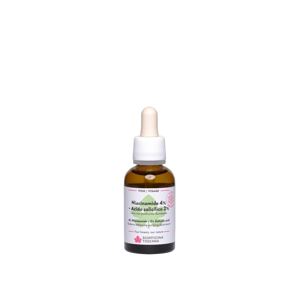 Niacinamide 4% + Acido Salicilico 2% Biofficina Toscana