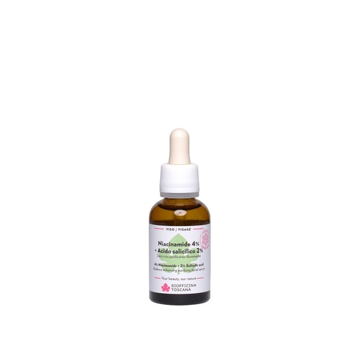 [8003140491792] Niacinamide 4% + Acido Salicilico 2% Biofficina Toscana
