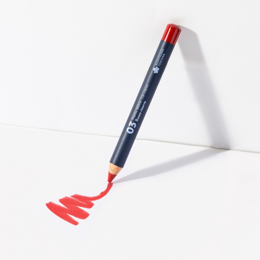 Matita Labbra n.03 Rosso Riserva Biofficina Toscana