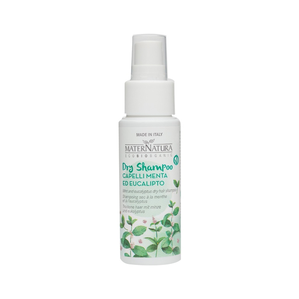 Dry Shampoo Capelli Menta ed Eucalipto