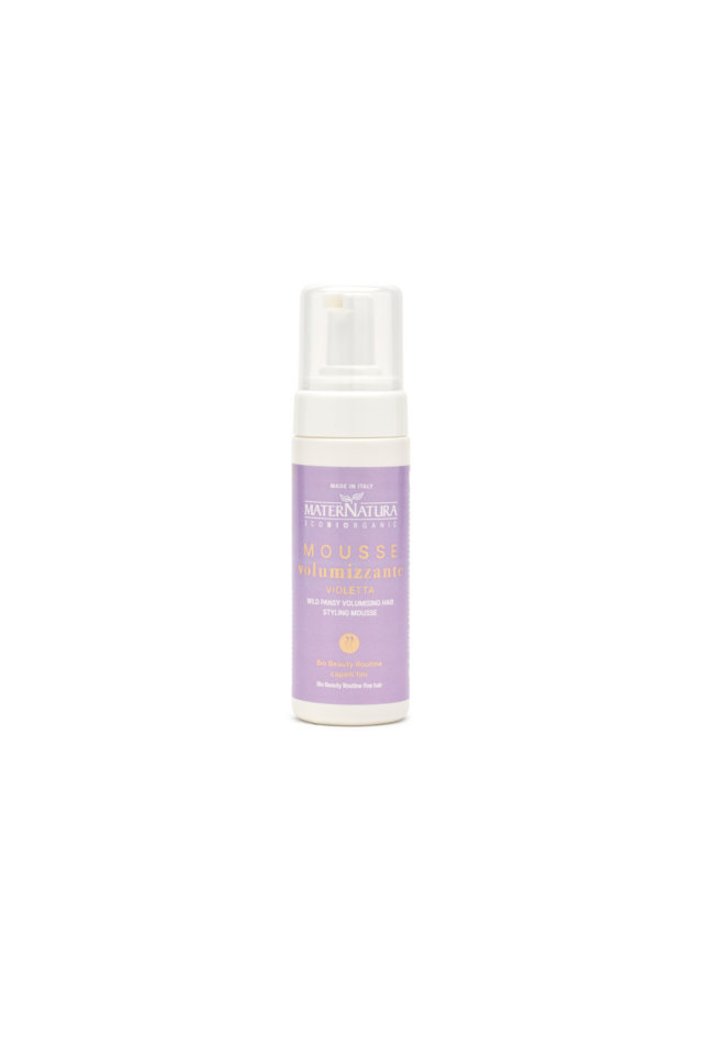 Mousse Volumizzante Capelli alla Violetta Maternatura