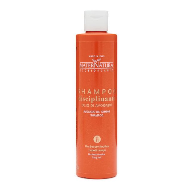 Shampoo Disciplinante Capelli Crespi Olio di Avocado Maternatura