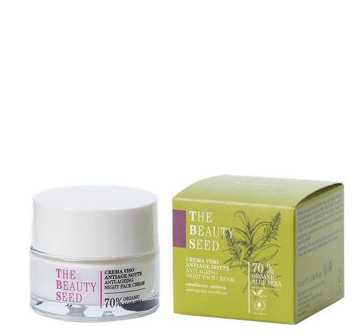 [8029182011958] Crema Viso Antiage Notte con Aloe Vera Bioearth