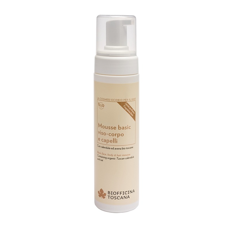 Mousse basic viso corpo e capelli