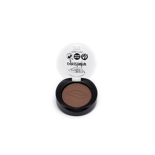 [8051411361480] Ombretto Compatto Matte Purobio (n.03 Marrone)