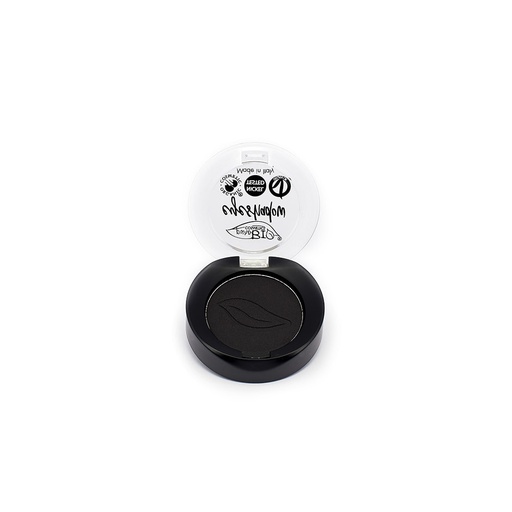 [8051411361497] Ombretto Compatto Matte Purobio (n.04 Nero)