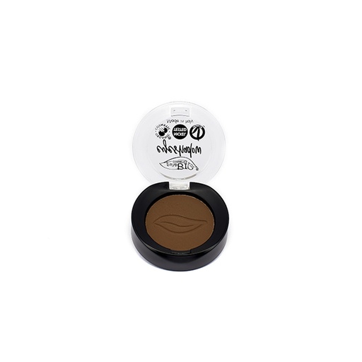 [8051411361596] Ombretto Compatto Matte Purobio (n.14 Marrone freddo)