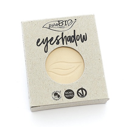 [8051411361725] Ricarica Ombretto Compatto Matte (Refill) Purobio (n.11 Giallo banana)