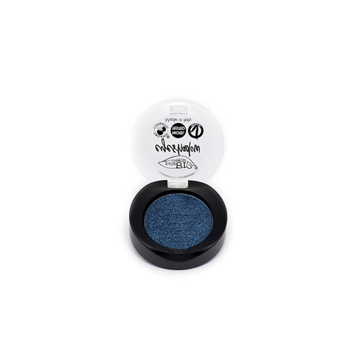 [8051411361527] Ombretto Compatto Shimmer Purobio (n.07 Blu)