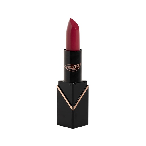 [8051411364252] Rossetto Semi Matte Purobio (n.102 fucsia scuro)