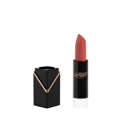 [8051411364351] Ricarica Rossetto Semi-Matte (Refill) Purobio (n.104 rosa pesca)