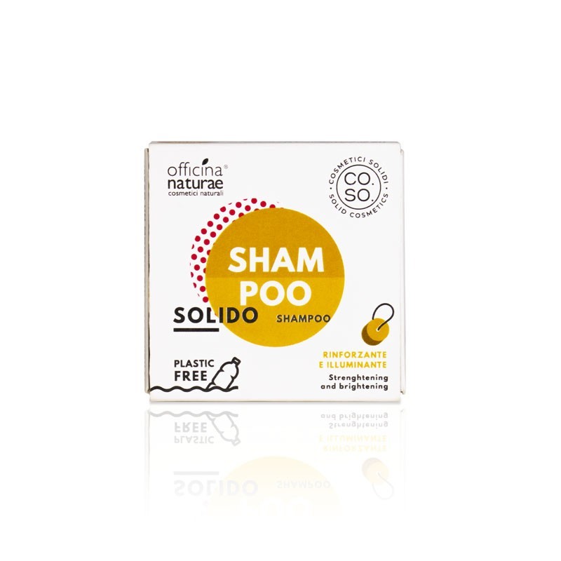 Shampoo Solido Rinforzante e Illuminante Officina Naturae