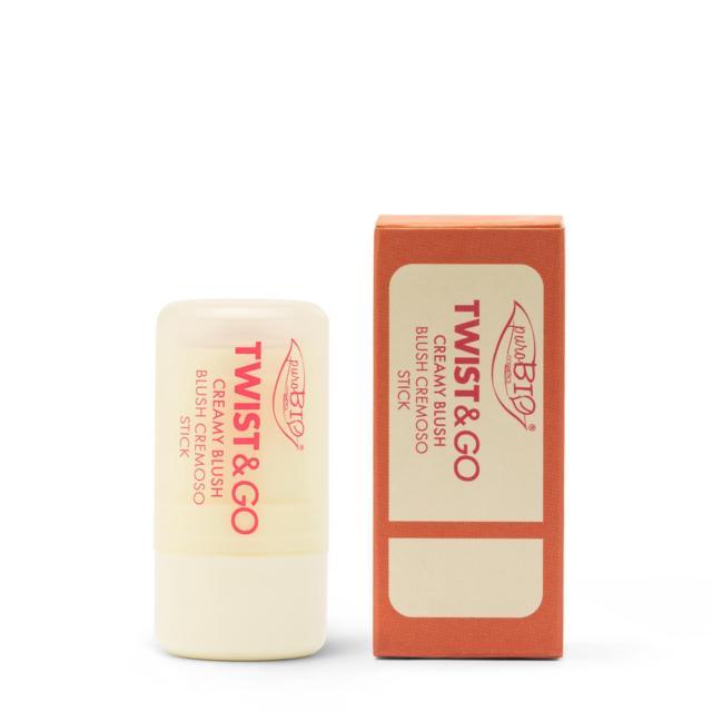Twist&Go Stick Viso Blush Cremoso Purobio