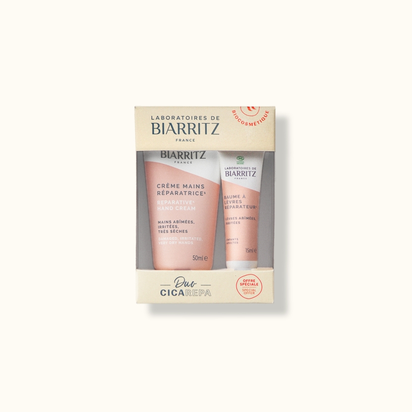 Duo Cica Repa - Crema mani e balsamo labbra Laboratoires De Biarritz