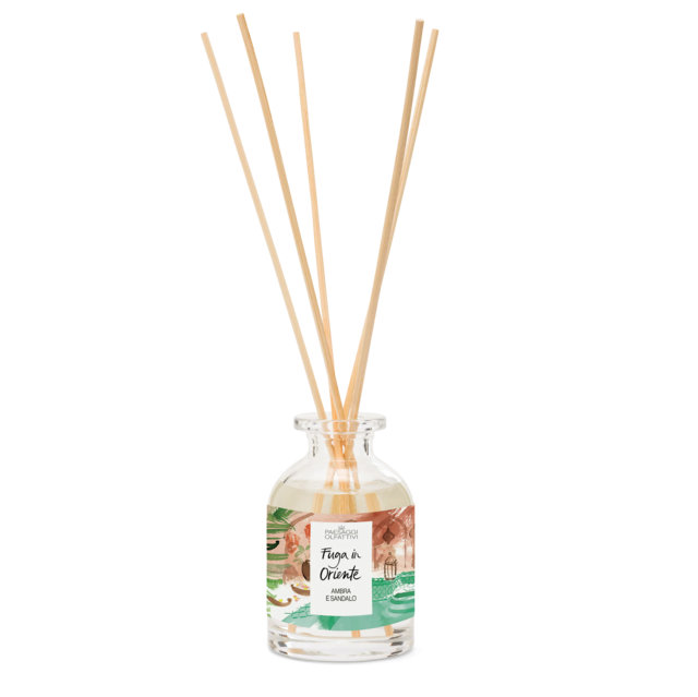 Diffusore d'Ambiente con Bastoncini Fuga In Oriente Domea